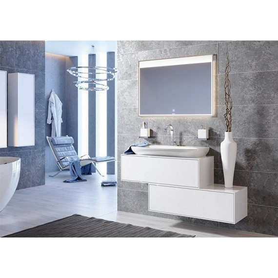 Тумба дополнительная Aqwella Genesis Н10/W 100 см GEN0310W - фото 2