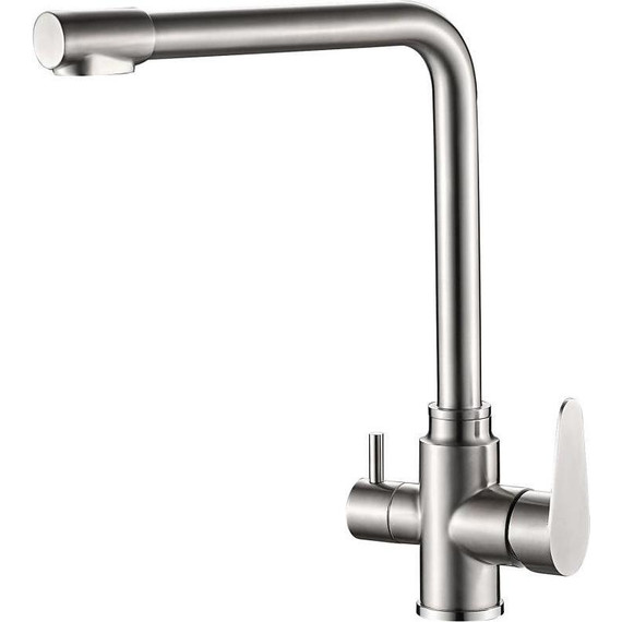 Смеситель для кухни Haiba HB76802, цвет нержавеющая сталь - фото 