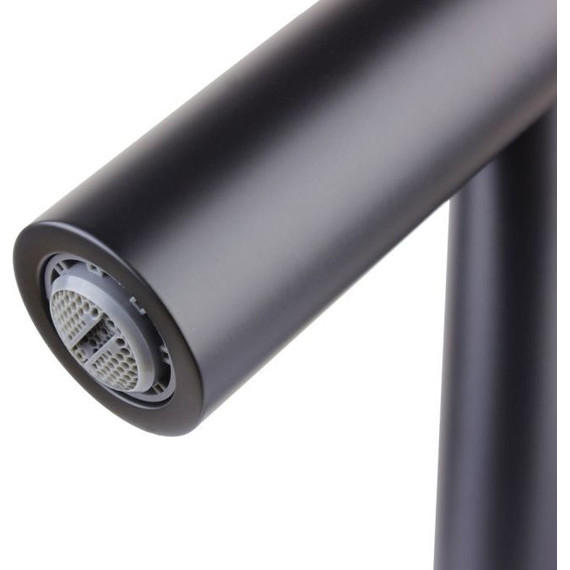 Смеситель для раковины Bronze de Luxe Liberty 102B, чёрный матовый - фото 5