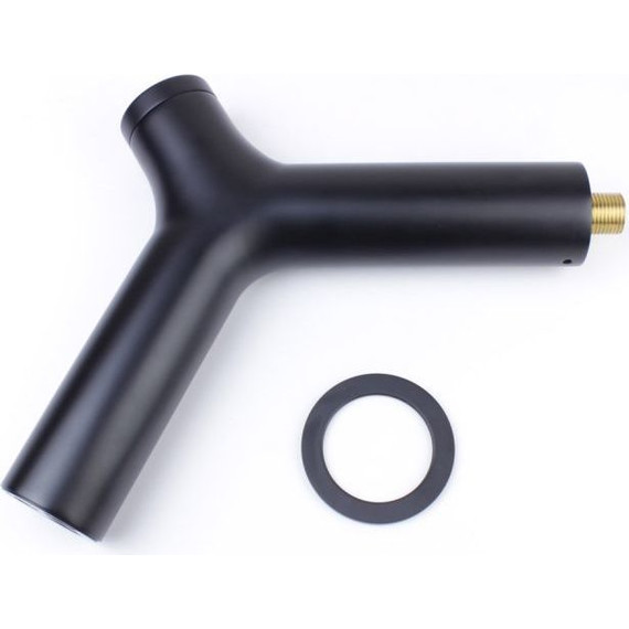 Верхний душ Bronze de Luxe Liberty 50x50 мм 501B-P, чёрный матовый - фото 5