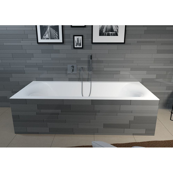 Ванна акриловая Riho LINARES 160x70 см B140001005, Размер - мм: 1600х700 - фото 8