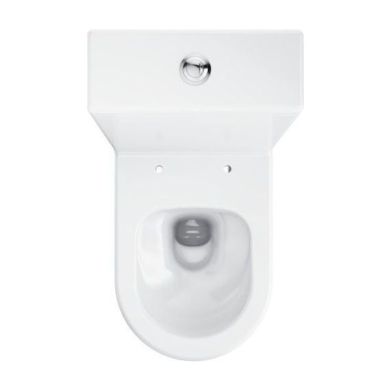 Унитаз-компакт Ravak Optima RimOff Combi X01870 с тонкой крышкой микролифт - фото 2