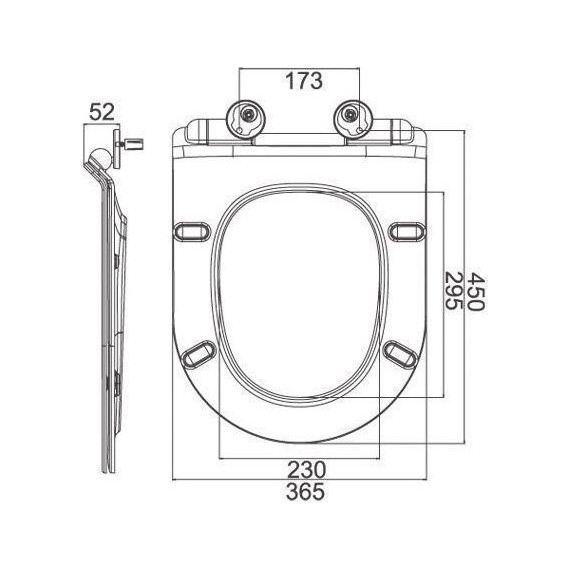 Инсталляция с подвесным унитазом комплект: Grohe Solido 38811KF0 с подвесным безободковым унитазом BelBagno Soft-Tor BB084CH-TOR/SC сиденье микролифт, крепление, кнопка смыва чёрная матовая, Цвет производителя: чёрный матовый - фото 30