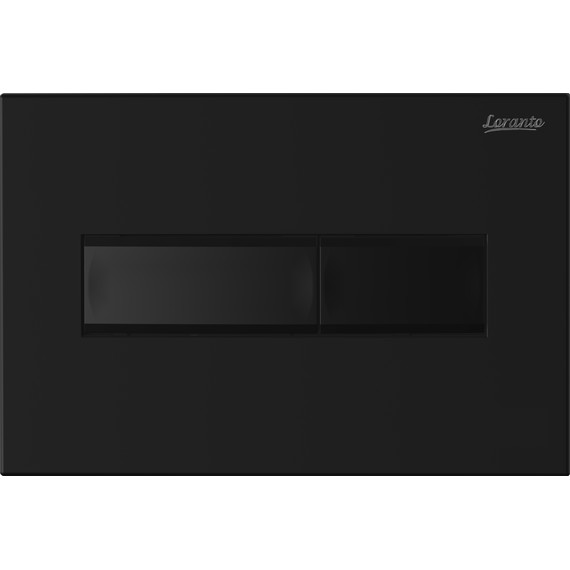 Инсталляция с подвесным унитазом комплект: Loranto 4501 с подвесным безободковым унитазом Niagara Vista NG-9301 сиденье микролифт, кнопка смыва чёрный матовый - фото 11