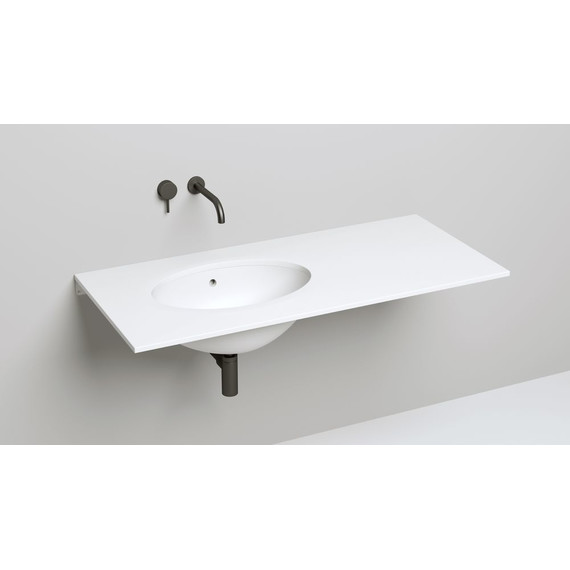 Раковина врезная под столешницу Salini Marea 12 56 см 1101109M (S-Sense) матовая - фото 8