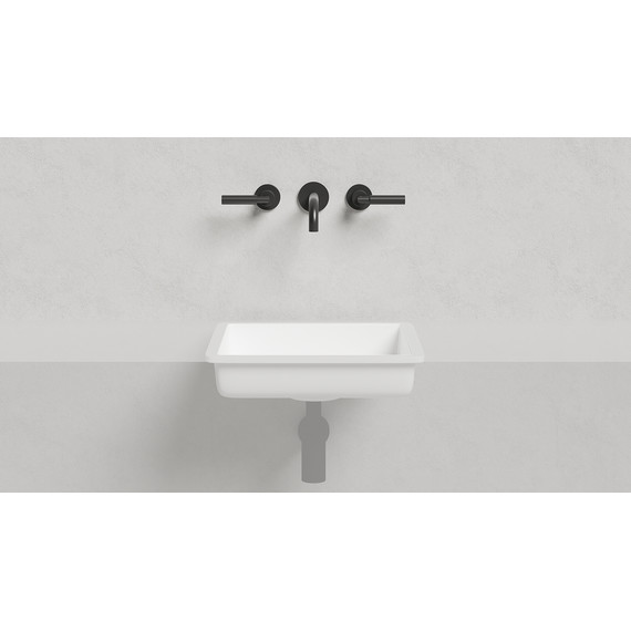 Раковина врезная под столешницу Salini Marea 07 42 см 1802207M (S-Stone) матовая - фото 