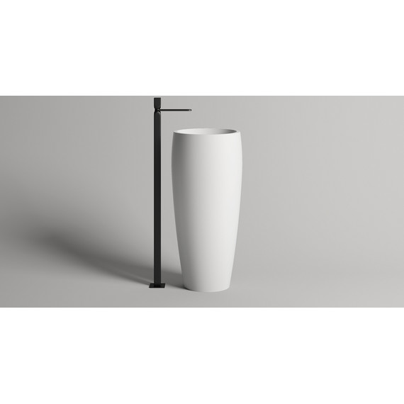 Раковина напольная Salini Armonia 03 47 см 130113SM (S-Stone) матовая - фото 