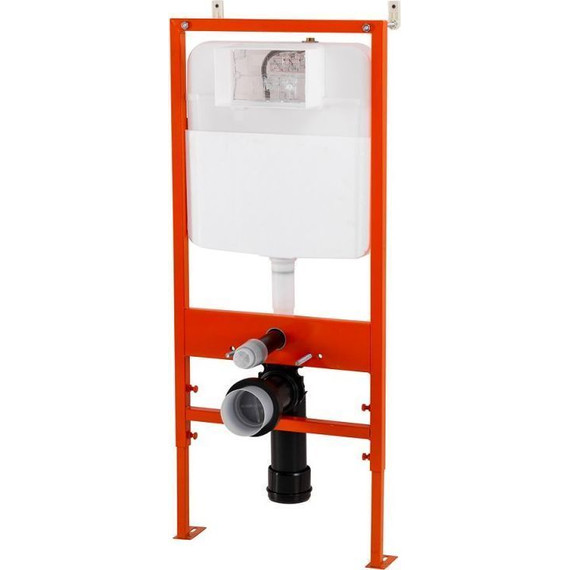 Инсталляция с подвесным унитазом комплект: BelBagno BB026/BB050CR.MAT с подвесным безободковым унитазом Niagara Vista NG-9301 сиденье микролифт, крепление, кнопка смыва хром матовый - фото 4