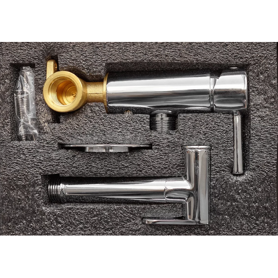 Гигиенический душ CeramaLux KRS/009, хром, Цвет производителя: хром - фото 3