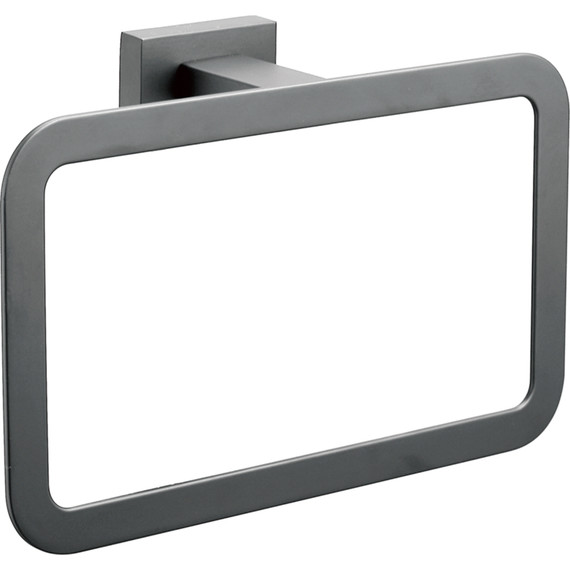 Кольцо для полотенец Belz B90404, цвет вороненая сталь - фото 