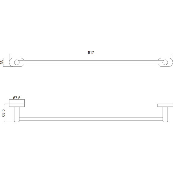Полотенцедержатель Belz B90501, цвет вороненая сталь - фото 2