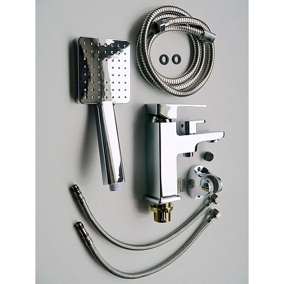 Смеситель на борт ванны Diadonna D80-114106 с лейкой - фото 3