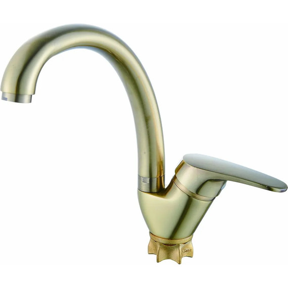 Смеситель для кухни Diadonna D82-559124Q, бронза, Цвет производителя: бронза - фото 