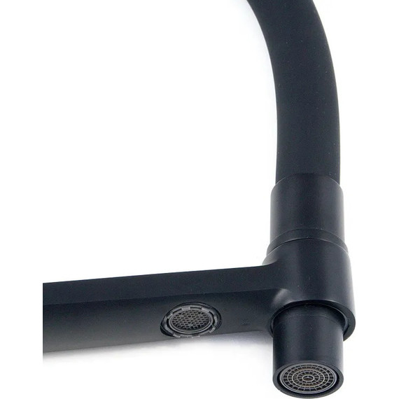 Смеситель для кухни Diadonna D49-19028BL, чёрный, Цвет производителя: чёрный - фото 5