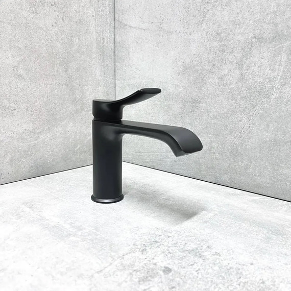 Смеситель для раковины Haiba HB10553-7, чёрный - фото 2