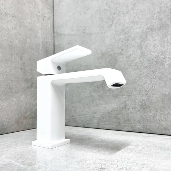 Смеситель для раковины Haiba HB10575-8, белый - фото 2