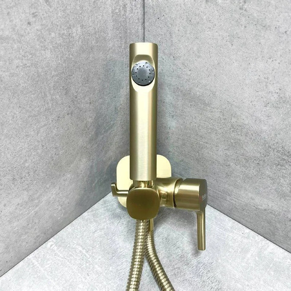 Гигиенический душ Haiba HB5518-5, золото - фото 