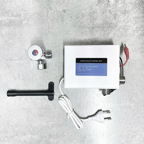 Смеситель для раковины сенсорный Haiba HB524, нержавеющая сталь - фото 5