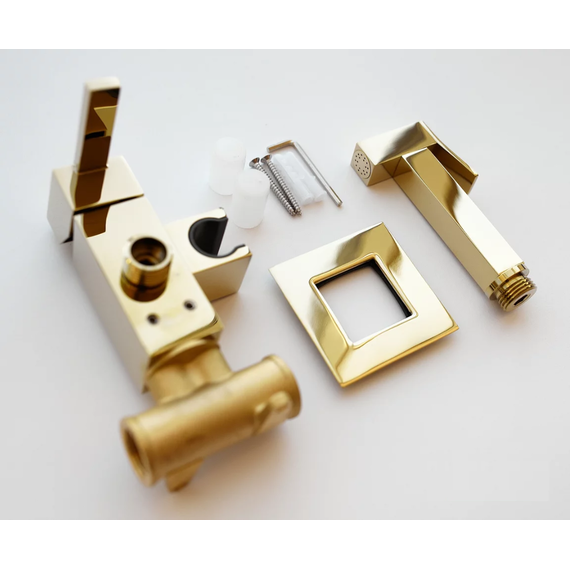 Гигиенический душ CeramaLux KBS/002, светлое золото, Цвет производителя: светлое золото - фото 8