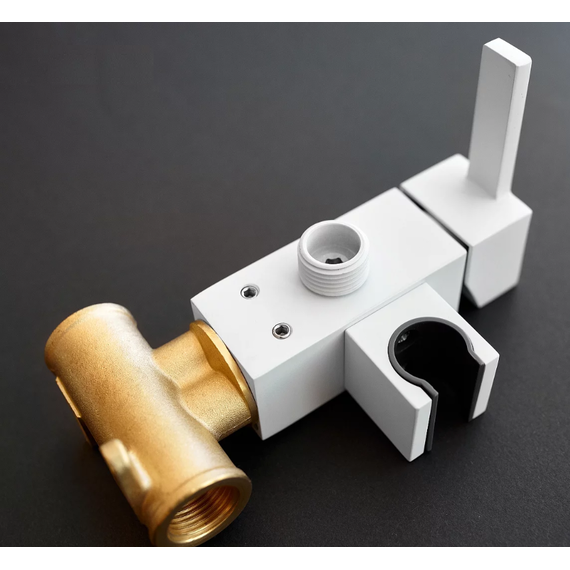 Гигиенический душ CeramaLux KBS/005, белый матовый, Цвет производителя: белый матовый - фото 4