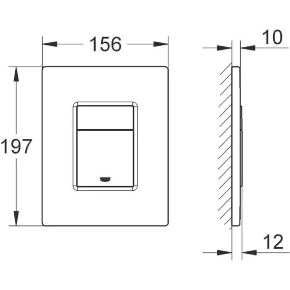 Инсталляция с подвесным унитазом комплект: Grohe Rapid SL 38772001+38732GL0 с подвесным безободковым унитазом Aquatek Вега AQ1905-00 сиденье микролифт, крепление, кнопка смыва золото глянцевое, Цвет производителя: золото глянцевое - фото 9