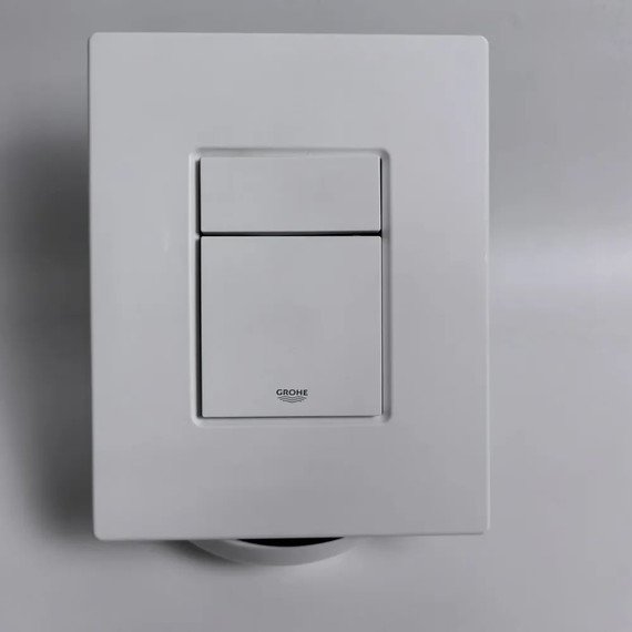 Инсталляция с подвесным унитазом комплект: Grohe Rapid SL 38772001+38732WM0 с подвесным безободковым унитазом Aquatek Европа AQ1901-00 сиденье микролифт, крепление, кнопка смыва белый матовый, Цвет производителя: белый матовый - фото 11