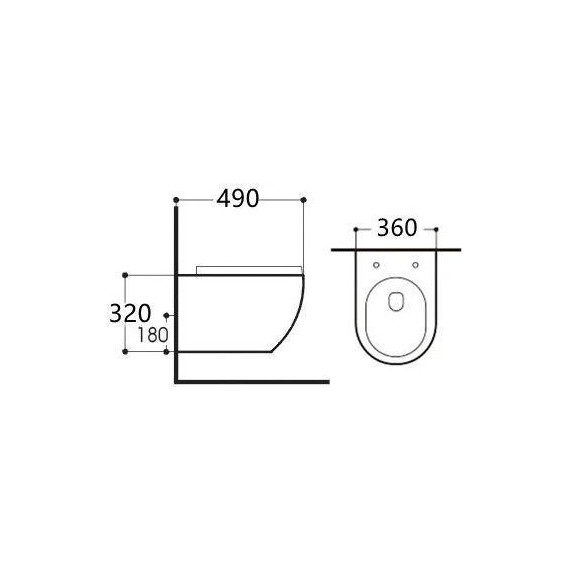 Инсталляция с подвесным унитазом комплект: Grohe Rapid SL 38772001+38732WM0 с подвесным безободковым унитазом Aquatek Европа AQ1900-00 сиденье микролифт, крепление, кнопка смыва белый матовый, Цвет производителя: белый матовый - фото 15