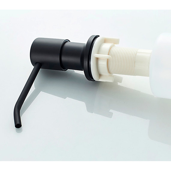 Дозатор для жидкого мыла Ledeme L405F, цвет чёрный - фото 3