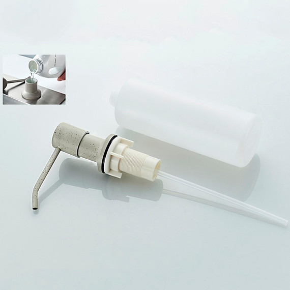 Дозатор для жидкого мыла Ledeme L405K, цвет бежевый - фото 4