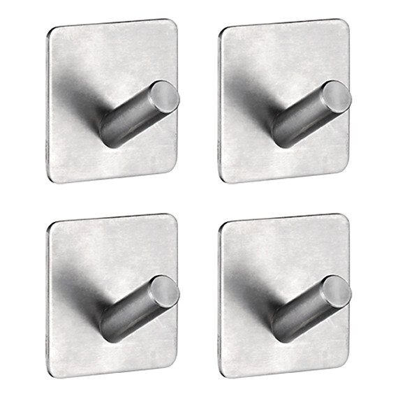 Набор крючков Ledeme L216-4, цвет сатин - фото 