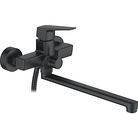 Смеситель для ванны Ledeme L2281B, чёрный - фото 