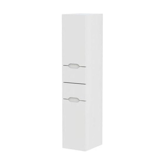 Комплект мебели Mirsant Soho Quadro 60 см (тумба + зеркало + пенал) - фото 7