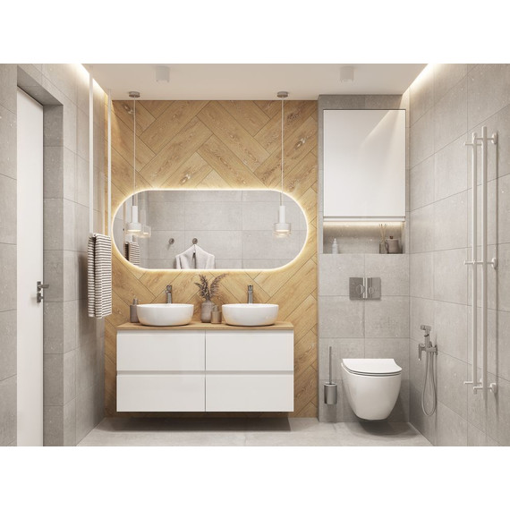 Инсталляция с подвесным унитазом комплект: Cersanit LINK PRO LP 64916 с подвесным унитазом Brasko Smart CO DPL EO SLIM сиденье дюропласт, крепление - фото 6