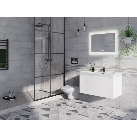 Инсталляция Cersanit Vector с подвесным унитазом Carina Xl Co Dpl Eo Slim A64441 (кнопка Corner хром глянцевый) - фото 17