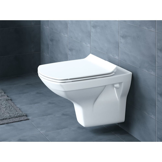 Инсталляция Cersanit Vector с подвесным унитазом Carina Xl Co Dpl Eo Slim A64440 (кнопка Blick хром матовый) - фото 18