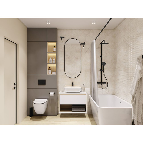 Унитаз подвесной безободковый Cersanit Brasko Smart Clean ON DPL EO Slim LP A64824 с тонкой крышкой микролифт - фото 13