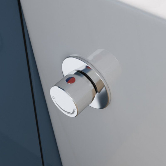 Инсталляция с подвесным унитазом комплект: Grohe Rapid SL 38772001+38732WM0 с подвесным безободковым унитазом-биде BelBagno Due BB3103CHR-BS/SC сиденье микролифт, крепление, кнопка смыва белый матовый, Цвет производителя: белый матовый - фото 24