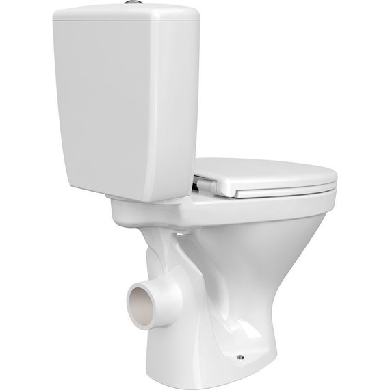 Унитаз компакт Cersanit TRENTO KO-TR011-3/6-PL-w с крышкой микролифт - фото 7