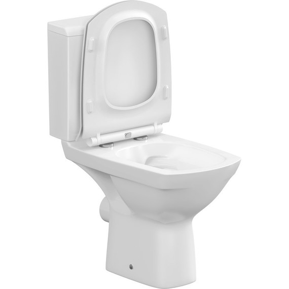 Унитаз-компакт Cersanit Carina СLEAN ON 011 3/5 с крышкой микролифт - фото 10