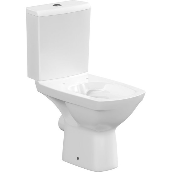 Унитаз-компакт Cersanit Carina СLEAN ON 011 3/5 с крышкой микролифт - фото 3