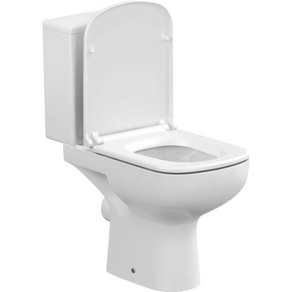 Унитаз-компакт безободковый Cersanit Colour KO-COL011-3/5-COn-DL с крышкой микролифт - фото 4