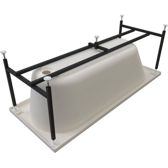 Ванна акриловая Радомир Вальс 170x70x63 см (в комплекте каркас и сифон), Размер - мм: 1700х700 - фото 6