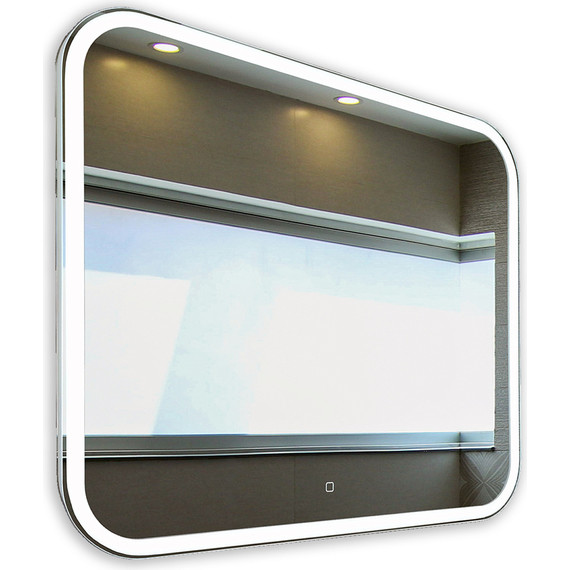 Зеркало Azario Стив Led 100 см (с подсветкой и сенсорным выключателем) - фото 