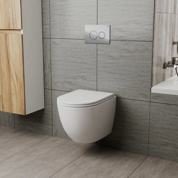 Инсталляция с подвесным унитазом комплект: Ideal Standard Prosys Frame 120 M R020467 с подвесным безободковым унитазом Sintesi Evi SIN-TS-EVI-152 сиденье микролифт, крепление (система смыва Торнадо) - фото 10