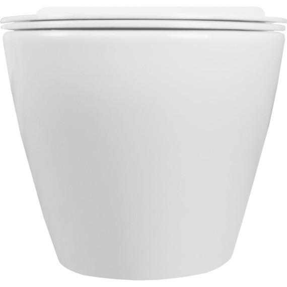 Инсталляция с подвесным унитазом комплект: Alcaplast AM101/1120-3:1 RU M70-0001 с подвесным безободковым унитазом Azario Grado AZ-0046N сиденье микролифт, крепление, кнопка смыва белый - фото 12