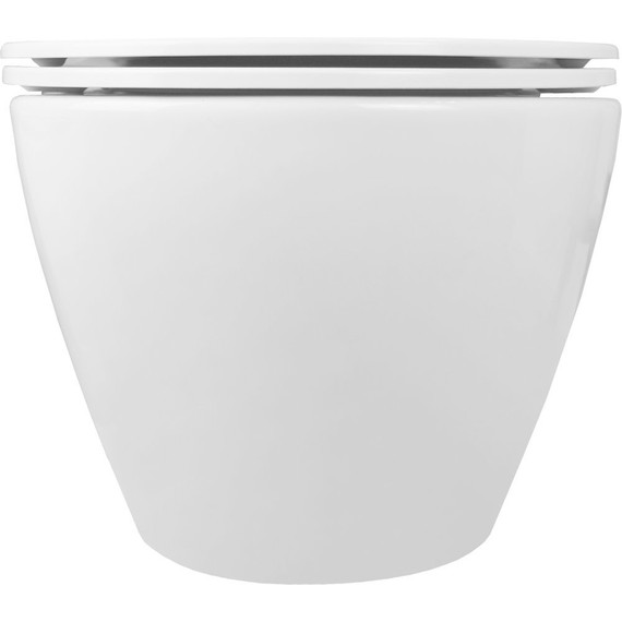 Инсталляция с подвесным унитазом комплект: Grohe Rapid SL 38772001+38732A00 с подвесным безободковым унитазом Azario Grado AZ-0046 SP сиденье микролифт, крепление, кнопка смыва графит, Цвет производителя: графит - фото 11