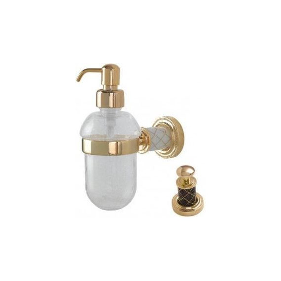 Дозатор для жидкого мыла Boheme Murano Gold 10912-CH-G, золото - фото 