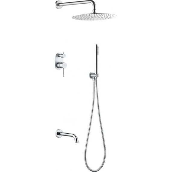 Верхний душ Boheme Uno 300x300 мм 422-CR, chrome - фото 2