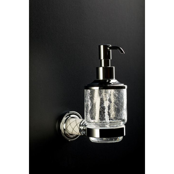 Дозатор для жидкого мыла Boheme Murano Crome 10912-W-CR, chrome - фото 3