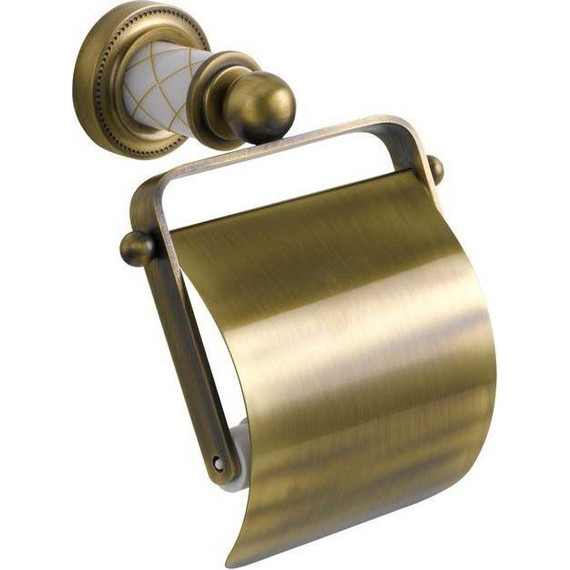 Держатель для туалетной бумаги Boheme Murano Bronze 10901-W-BR, бронза - фото 